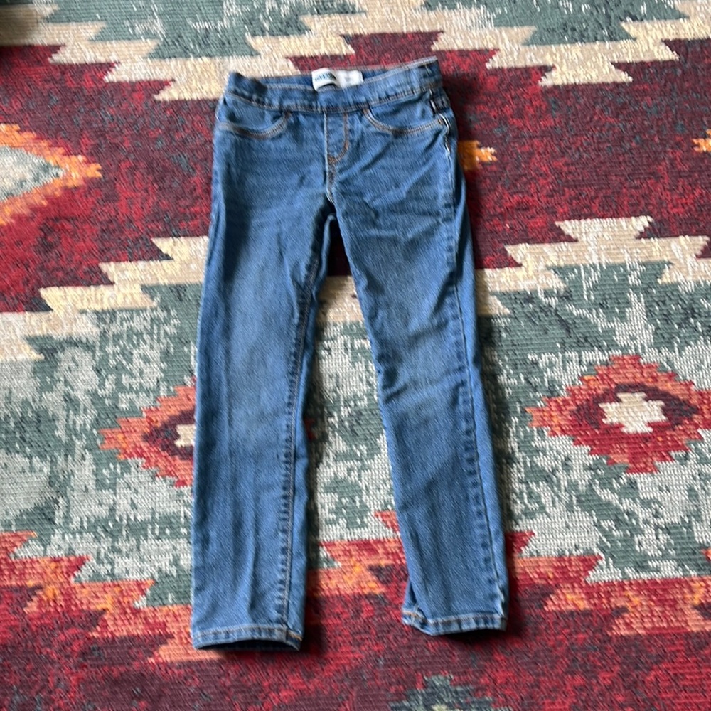 Old navy blue skinny jeans kids